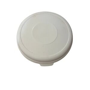 Vintage Rubbermaid Servin Saver Round Food Storage Container White Lid 5 Cup